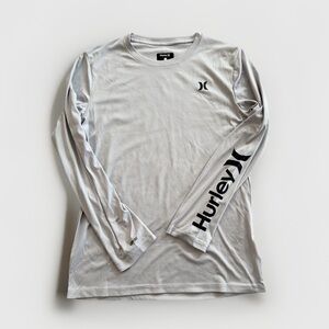 Hurley Youth L (14/16) UPF 50+ Long Sleeve Surf Rash Guard